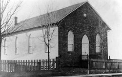 Rev. William Arman Williams served the pastoral charge in Ethel and Cranbrook, including Cranbrook's Knox Presbyterian Church shown here. (Photo courtesy of The Municipality of Huron East).
