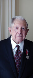 Grant Sparling, seen here in 2012 receiving his Queen's Diamond Jubilee medal, was a community champion for Blyth, creating business, generating jobs and supporting local arts and culture. (File photo)